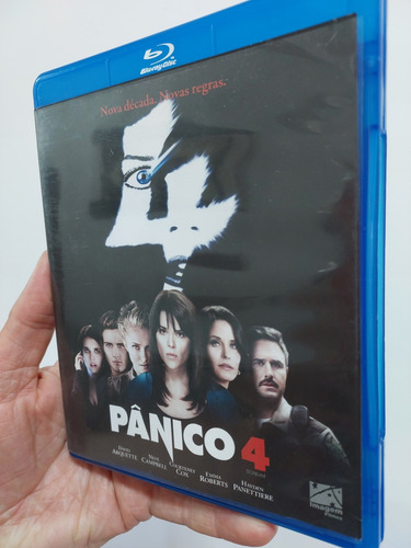 Blu-ray Pânico Coleção Completa 5 Filmes Originais Novinhos