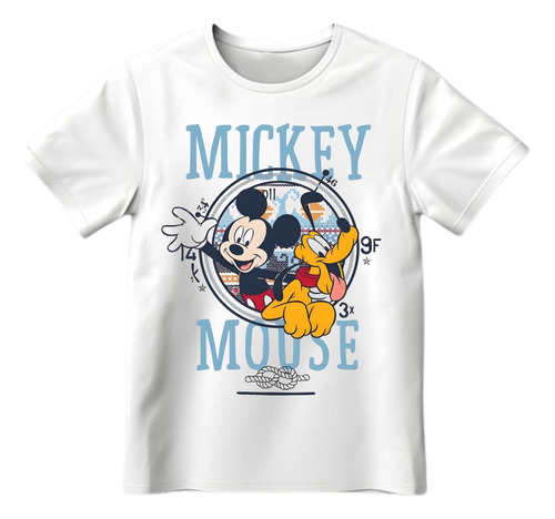 Playera Infantil Mickey Mouse Mickey Y Pluto Disney