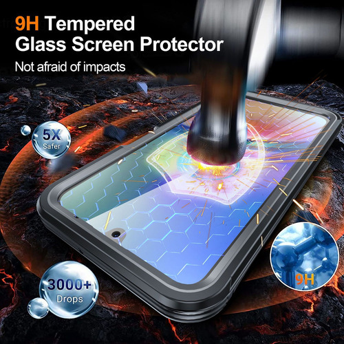 Capa À Prova De Quedas Com Tudo Incluído Da Cnn Para Samsung
