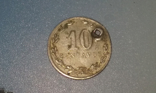 Moneda Argentina, 10 Centavos  Año 1922 