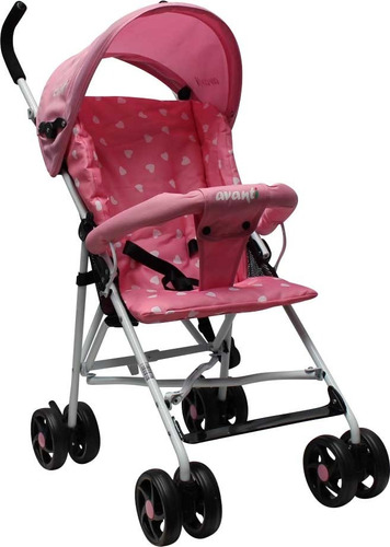 Coche De Bebé Paraguita Avanti Flow Barral Capota Rosa