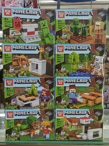 Juguete Minecraft En 8 Modelos Distintos
