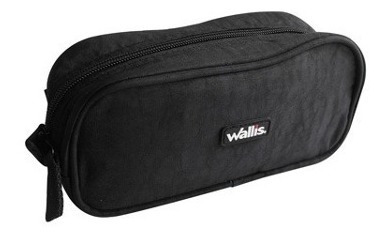 Paq. C/2 - Wallis - Estuche Multiusos 100% Nylon 20x6.5x8 Ne