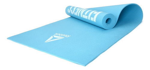 Colchoneta Yoga Mat Celeste  Love  4mm Reebok Supergym