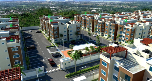 Imagen 3 de 3 de Apartamentos En Plano Con Bono En La Autopista San Isidro Con Area Social.
