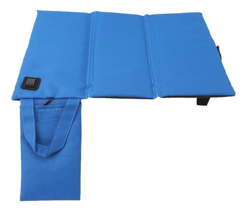 Cojín De Asiento Con Calefacción, Almohadilla De Azul