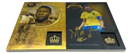 Cards Special Panini Pelé and Marta - The King and The Queen of Football