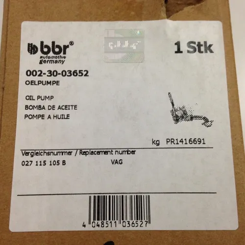 Bomba Aceite Gol/golf/jetta/vento