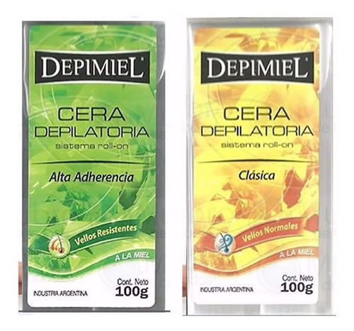 Depimel 12 Cera Roll-on Clasica-alta Adherencia Depilacion