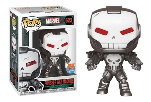 Funko Pop Punisher War Machine #623 Px Exclusive + Protector