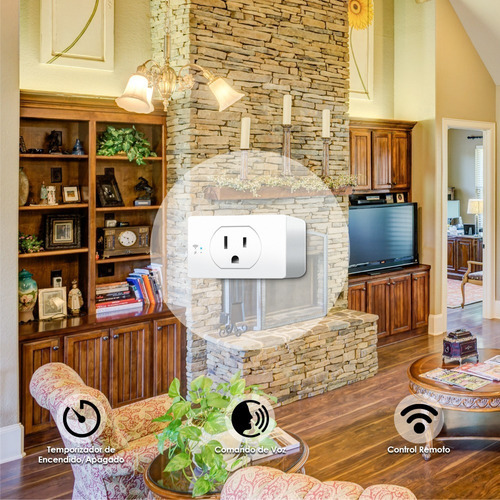 Switch Smart Individual Conector Wifi Programable Tzswtsh01