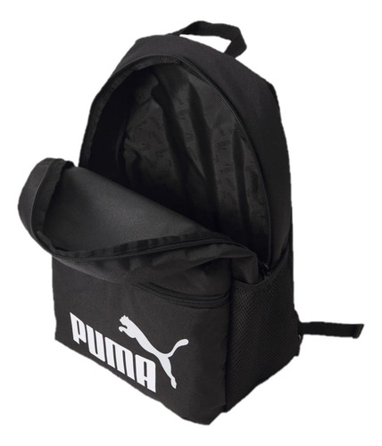 Conjunto de mochilas Puma Phase Mochila unissex 9119101 Cor preto liso 22L