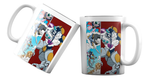 Tazón Taza Mug Trunks Vs Freezer Dragon Ball Z Montruatazas