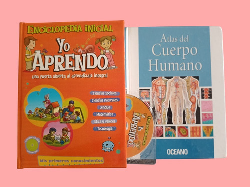 Enciclopedia Yo Aprendo 1º Ciclo + Atlas C Humano 80 Pag.