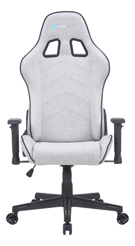 Silla Gamer Kitsune Zephyr Tela Gris/negro Newskill