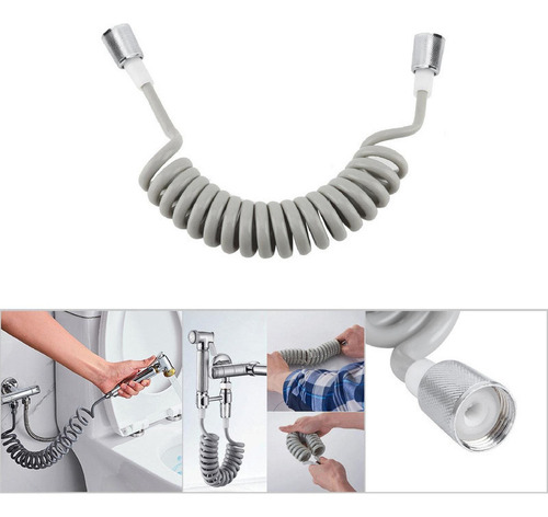 Nuevo Manguera De Ducha Flexible De Resorte Abs For Baño