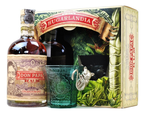 `ron Don Papa Sugarlandia Con Vaso Exclusivo Bostonmartin