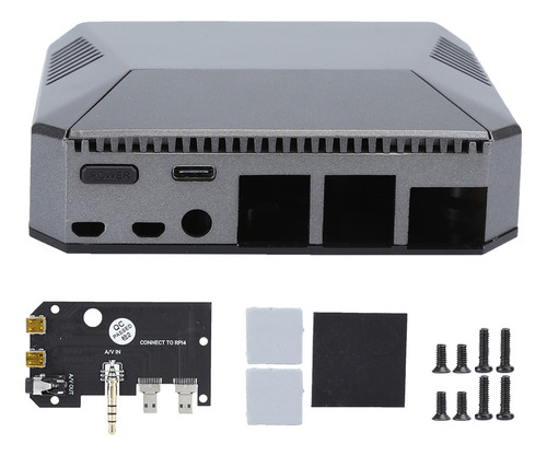 Accesorios De Ordenador Para Raspberry Pi 4b Case Mini Alumi