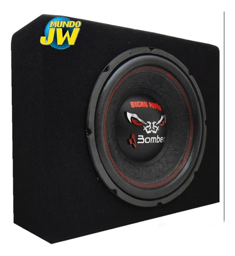 Combo Subwoofer 12 Bicho Papao 400 Rms + Caja Gnc Slim