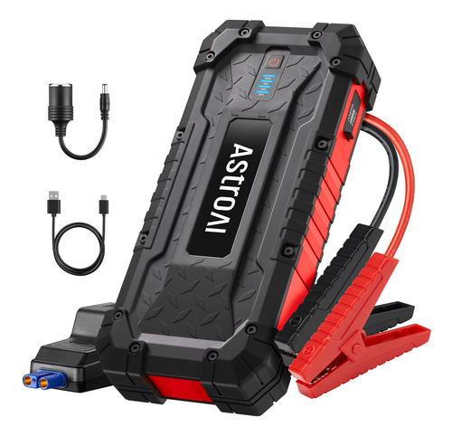 Jump Starter Astroai S8 Ultra 4000a Para Gasolina De 10 L Y