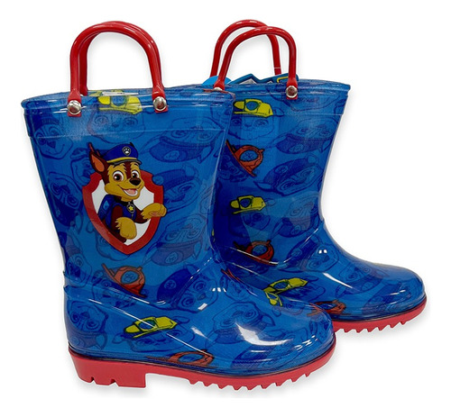 Botas De Lluvia Infantiles Paw Patrol Talle 24 Al 29 