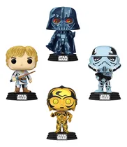 Comprar Funko Pop Star Wars Pack * Darth Vader Stormtrooper Luke C3p