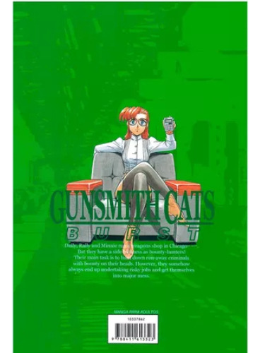 Libro Gunsmith Cats Burst No 03/05 Kenichi Sonoda Editorial Planeta Cómic