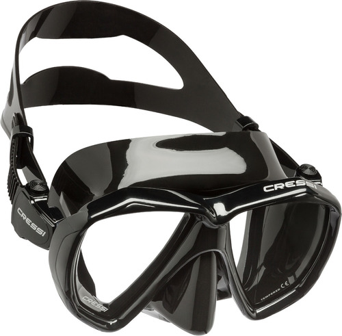 Visor Cressi Mascara Ranger Snorkeling Buceo Color Negro