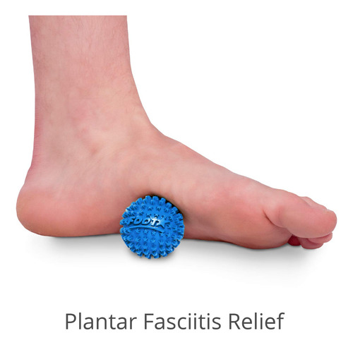 Pelota De Masaje Back Foot Star Para Fascitis Plantar, Color
