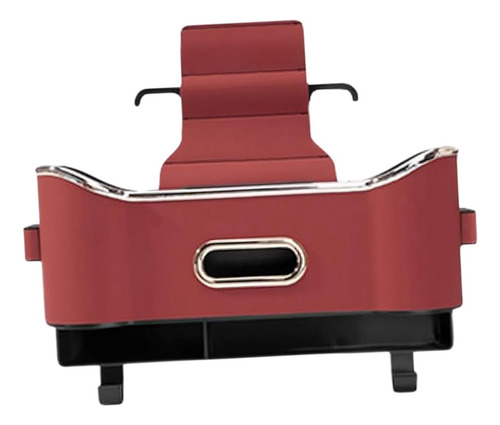 Caja De Almacenamiento Para Asiento Trasero Organizador Rojo