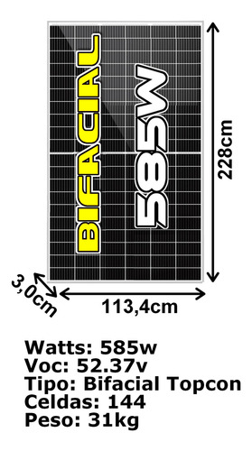 Kit Solar Paralelizable Hibrido Mono 5kw 48v Ahorro Casa