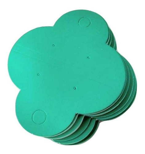 Kit 200 Tags Para Colar E Brinco Verde