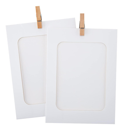 50 Unidades De Molduras De Papel Para Molduras Fotográficas