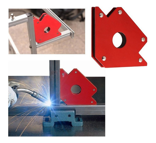 2 Soportes Imantados Todos Los Angulos De 4   - Para Soldar
