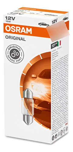 Bombillo Osram Fusible 12v 10 W 6411 Feston Techo