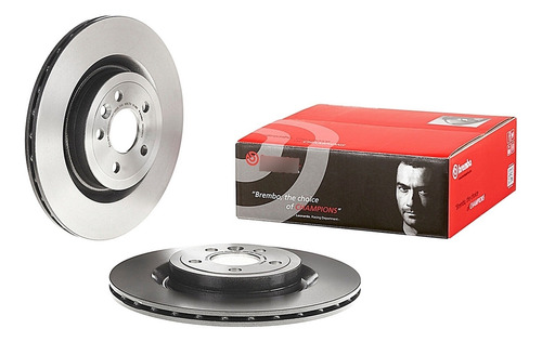 2- Discos Ventilados Traseros Discovery Sport 18/19 Brembo