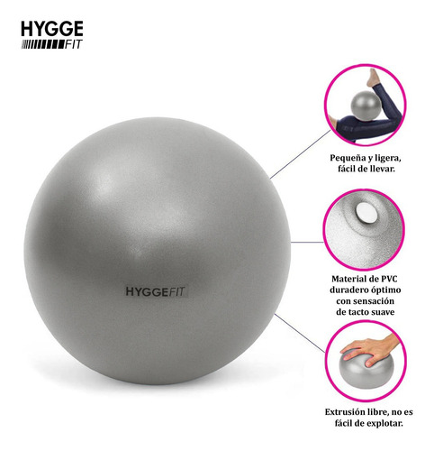 Imagen 3 de 10 de Pelota Esferodinamia 35cm Fitness Pilates Yoga Gym Funcional