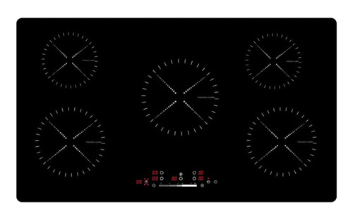 Parrilla eléctrica IsEasy Ll5-01 negra 110V - 127V