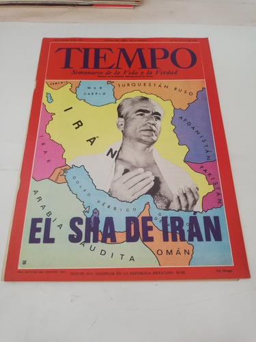 Tiempo El Sha De Irán Marzo No. 1723