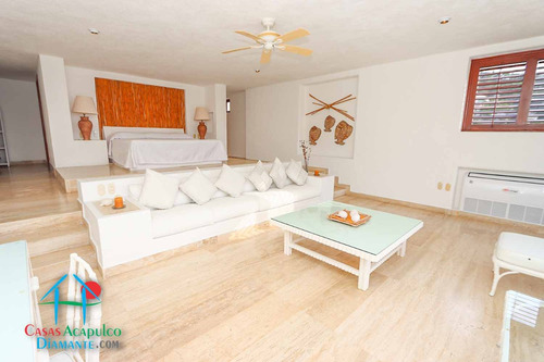Cad Casa Virgo. Hermosa Casa Con Terraza Con Asoleadero, Alberca Y Vista Al Mar