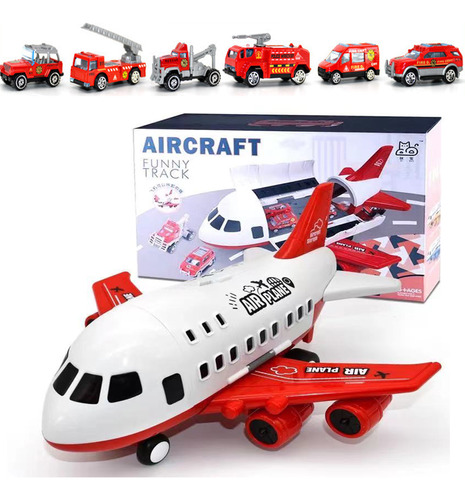 Set De Coches De Aleación Airplane Model Toys