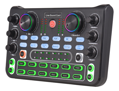 Consola De Sonido, Mezclador De 44,1 Khz, Control De Juegos,