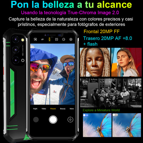 X-tigi Bison1 Teléfono 6gb Ram+64gb 5200 Mah Android 11 Dual