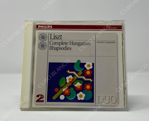 Liszt - Complete Hungarian Rhapsodies Cd 1993 Remasterizado
