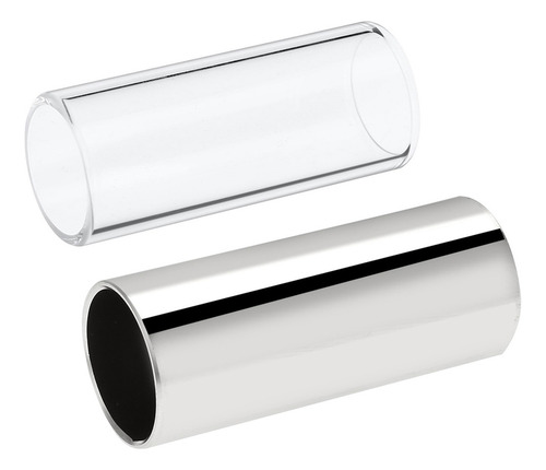.1 Slide De Metal Para Guitarra, 2 Unidades, 6 Cm, Aço