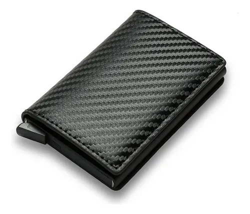 Tarjetero Billetera Elegante Unisex Triple Pliegue Rfid