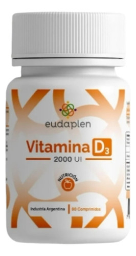 Vitamina D3 2000ui X 90 Comp Fortalece Huesos 