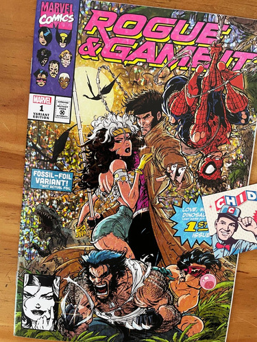 Comic - Rogue & Gambit #1 Kaare Andrews Wolverine Spider-man