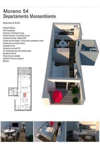 Imagen 3 de 3 de Oportunidad Monoambiente