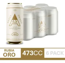 Comprar Andes Origen Pack 6 Cervezas Rubia Oro Lata 473ml